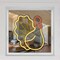 Northlight Pre-lit LED Turkey Thanksgiving Neon Wall or Window Decoration – 15" - Yellow and Red